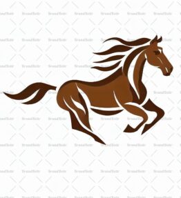 Galoppierendes Pferd